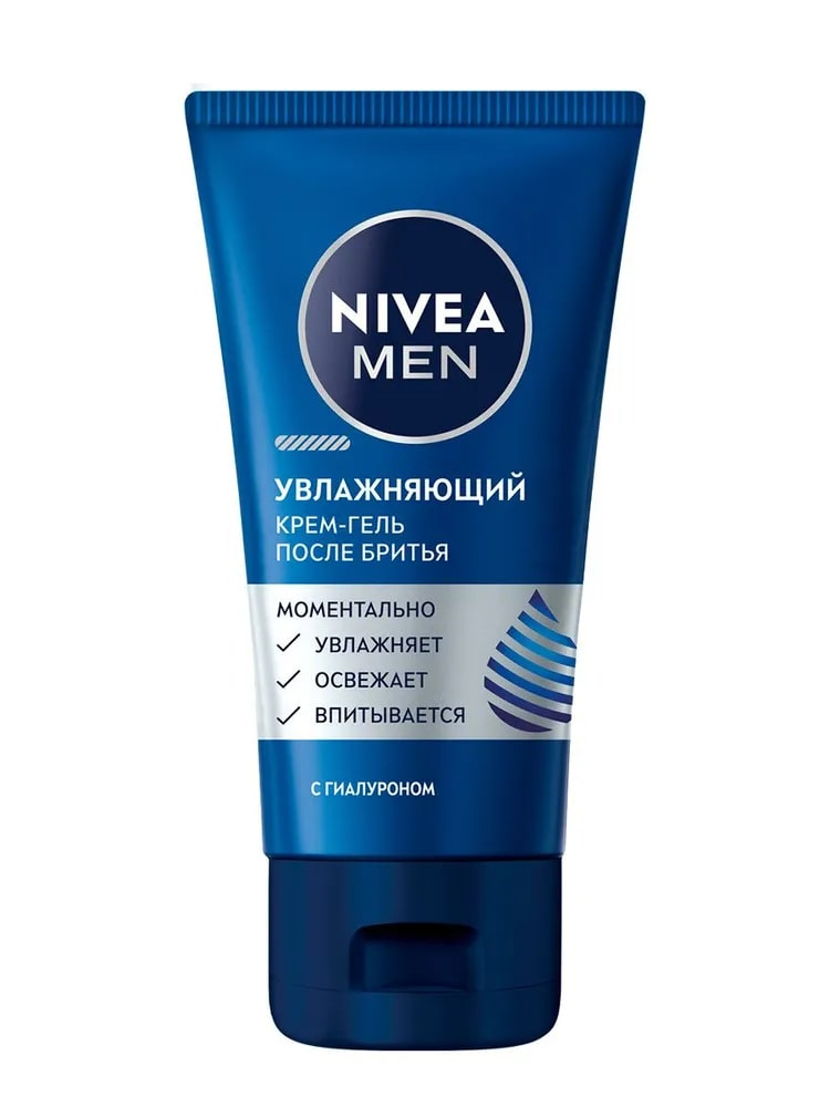 Крем-гель Nivea Men после бритья с гиалуроном увлажняющий, 50г