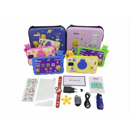 Детский планшет ATOUCH KC-64 8256 ГБ цвет Синий детский для учебы 739000₽