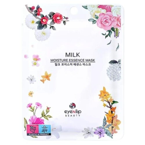 Маска на тканевой основе с экстрактом молока Moisture Essence Mask # Milk , 25мл, EYENLIP, 8809555253150