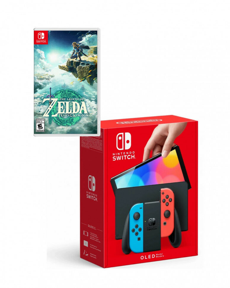 Игровая консоль Nintendo Switch OLED+The Legend of Zelda: Tears of the Kingdom