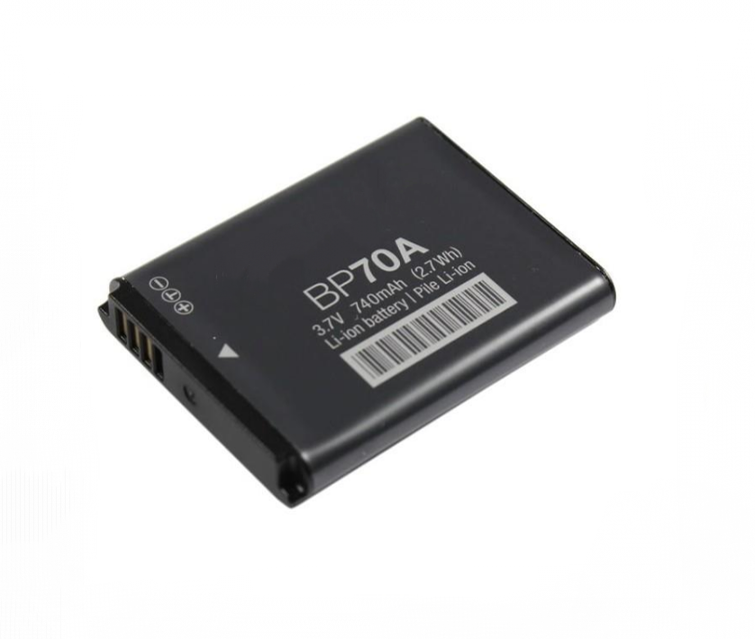 Аккумуляторная батарея MyPads 740mAh BP70A Samsung DV100/ DV150F/ DV180F/ ES65/ ES70/ ES73/ ES75
