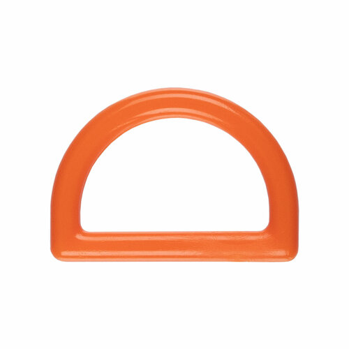 Фурнитура сумочная пластик DRD001 Полукольцо цв. Gamma 1 ( 25 мм) №006 оранжевый
