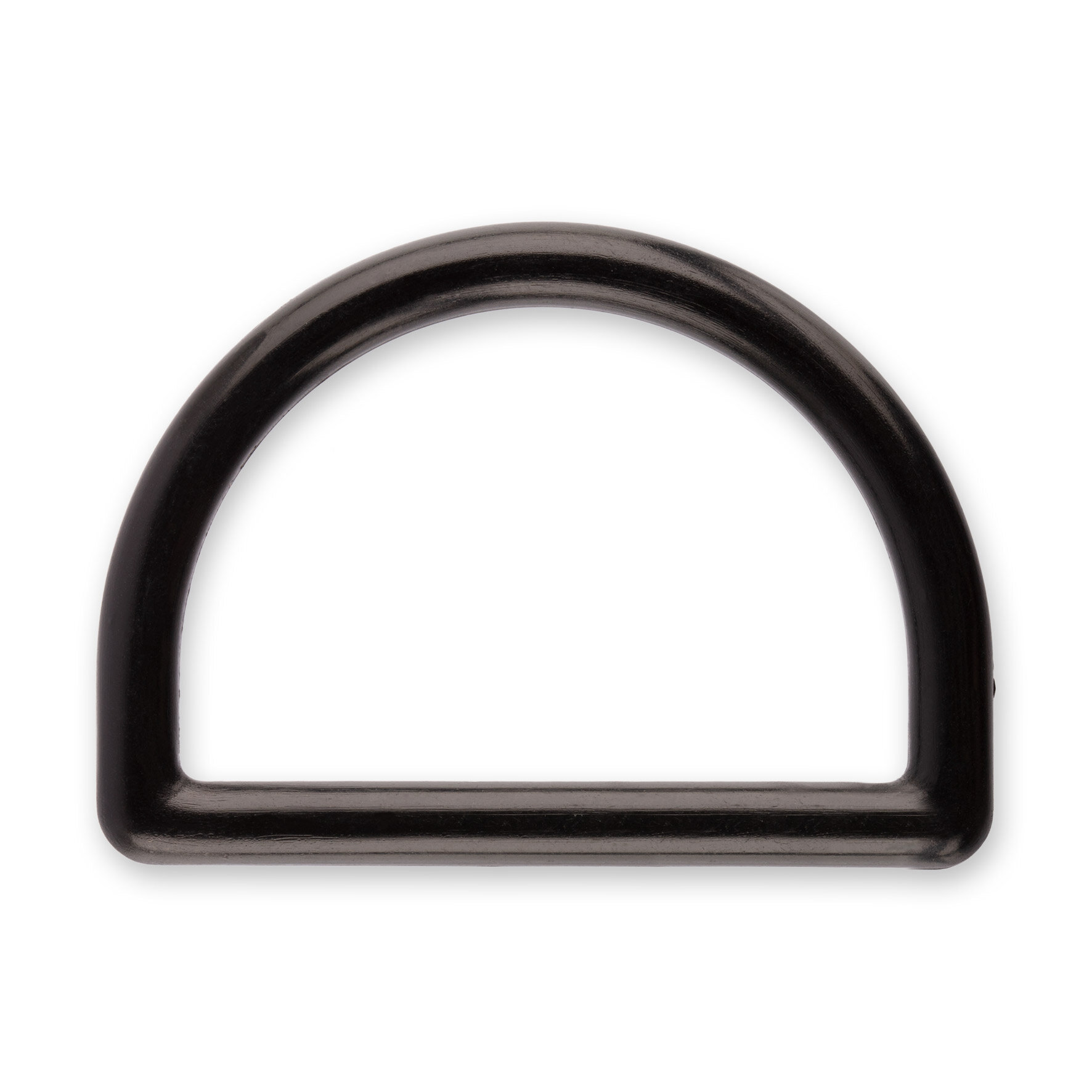 фото Фурнитура сумочная пластик DRD001 Полукольцо Gamma 1.5 ( 38 мм) черный