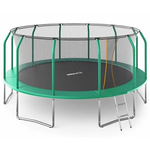 фото Батут unix line supreme basic 16 ft (green)