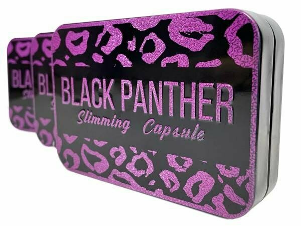 Black Panther Черная пантера жиросжигатель последнего поколения капсулы для похудения
