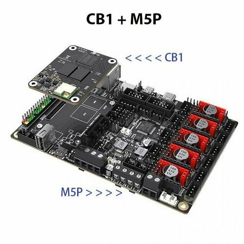 Плата управления BIGTREETECH Manta M5P CB1 с радиатором Материнская плата BIGTREETECH Manta M5P 800000₽