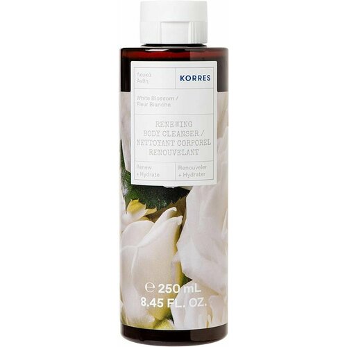 KORRES Гель для душа Renewing Body Cleanser White Blossom korres гель для душа renewing body cleanser basil lemon