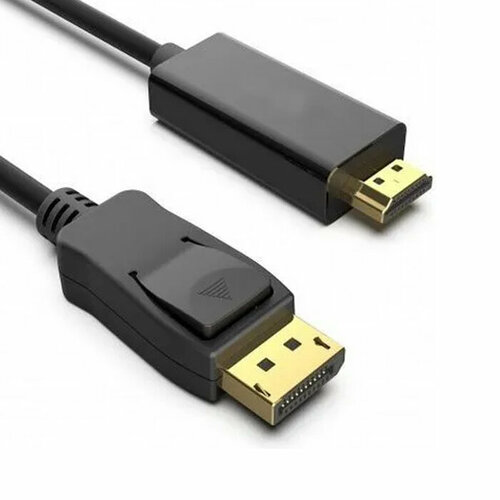 B&Pcable Кабель DisplayPort (M) - HDMI (M), 1.8м B&Pcable DP-HDMI-1.8 кабель hdmi supra met s b 1 m уценённый товар