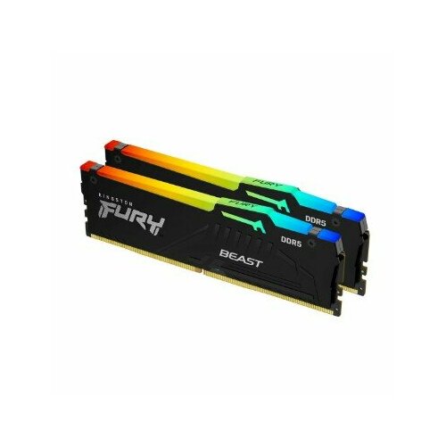 Kingston Модуль памяти DDR5 64GB Kit 2x32Gb 5200 MT s CL36 KF552C36BBEAK2-64 3094200₽