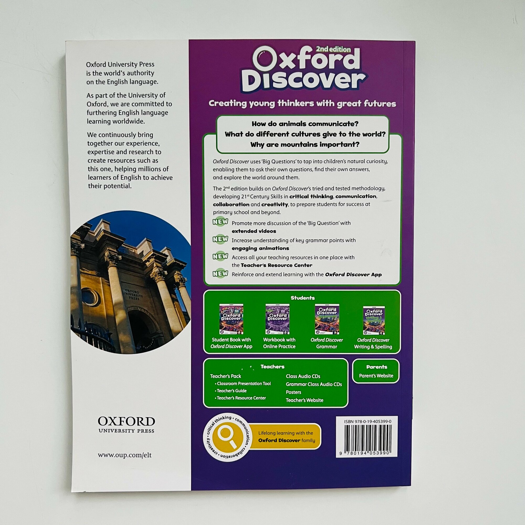 Комплект Oxford Discover 5. Student's Book+Workbook+CD - фото №5