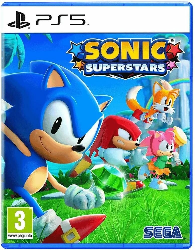 Игра Sonic Superstars (PlayStation 5, Русские субтитры)