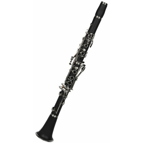 Clarinet Bb Artemis RCL-3208N - Hard rubber Bb clarinet with nickel-plated mechanics, 17 keys clarinet bb amati acl202s o student clarinet from abs with silver plated keywork 18 keys 6 rings abs case included