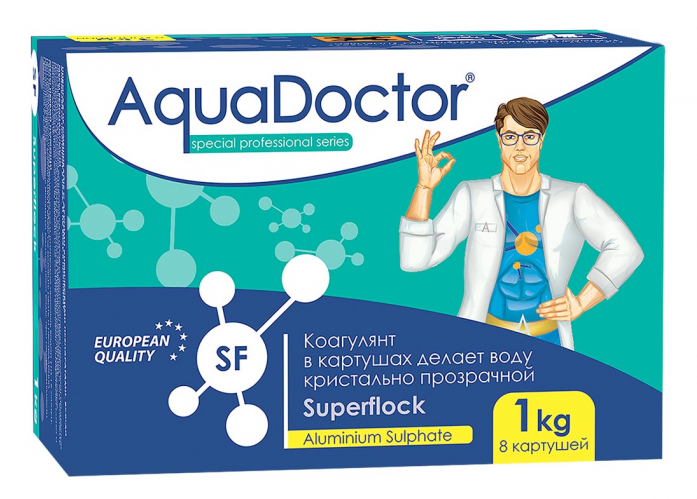 Химия для бассейна AquaDoctor Флокулянт SF 1к гAQ2499