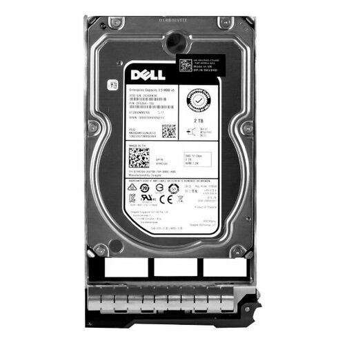 Жесткий диск Dell 07RCGV 2Tb 7200 SAS 3,5 HDD жесткий диск 07rcgv dell 2tb 12g 7 2k 3 5 sas