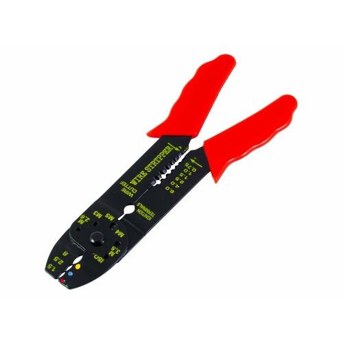 Клещи для зачистки и обжима электропроводов РемоКолор 484₽