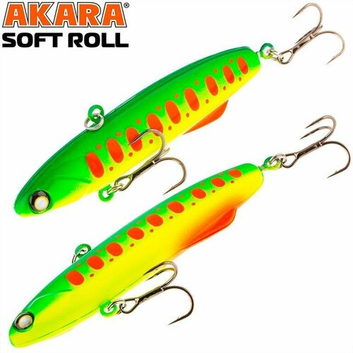 фото Воблер akara раттлин (vib) soft roll sr80-a74