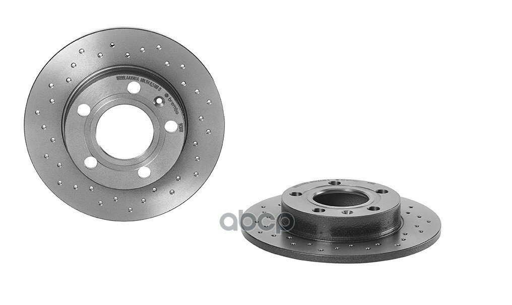 Диск Торм. Задн. Xtra [245X10] 5 Отв. Brembo арт. 08.9136.1X