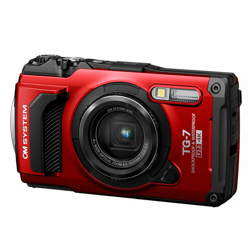 Компактный фотоаппарат OM System Tough TG-7 красный 5390000₽