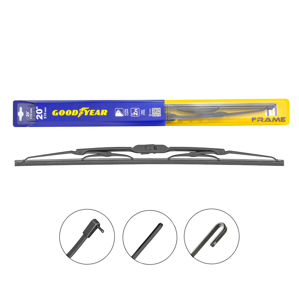 Щетка стеклоочистителя GOODYEAR FRAME GY000320 каркасная 510 мм