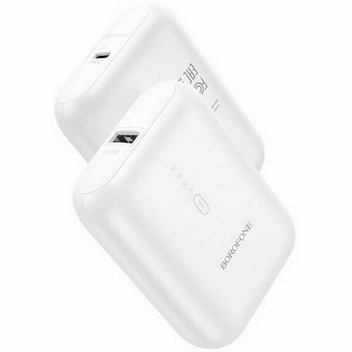 Внешний аккумулятор BJ31 5000 мАч USBType-C 2 A белый 141400₽