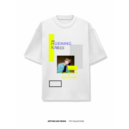 Футболка  , размер M, белый