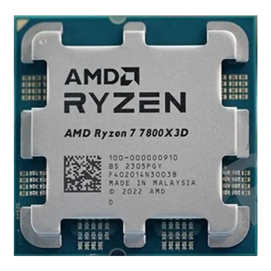 AMD Процессор AMD Ryzen 7 7800X3D AM5, 8 x 4200 МГц, OEM