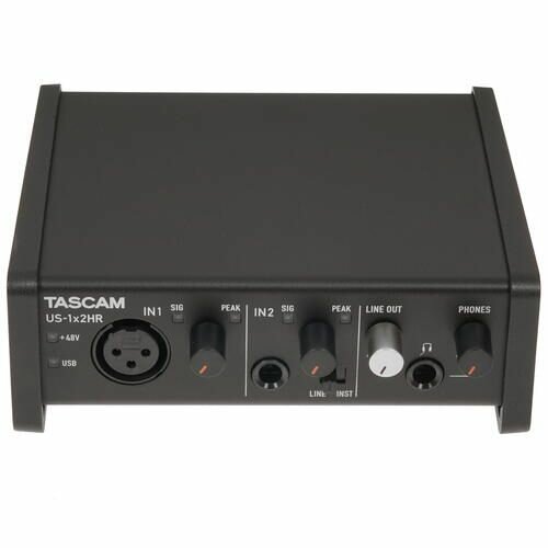 Внешняя звуковая карта Tascam US-1x2HR