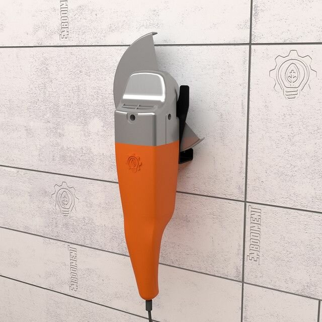 Держатель органайзер EMBODIMENT для угловых шлифмашинок до 230 мм, настенный