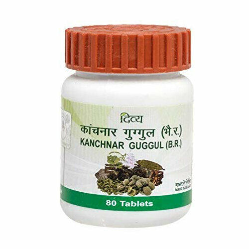 Канчанар Гуггул Патанжали - болезни щитовидной железы / Kanchnar Guggul Patanjali 80 табл