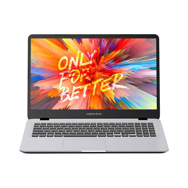 15.6" Ноутбук Maibenben M543 FHD IPS 60Hz 45%NTSC, AMD Ryzen 3 4300U (2.7 ГГц), RAM 8 ГБ, SSD 512 ГБ, AMD Radeon