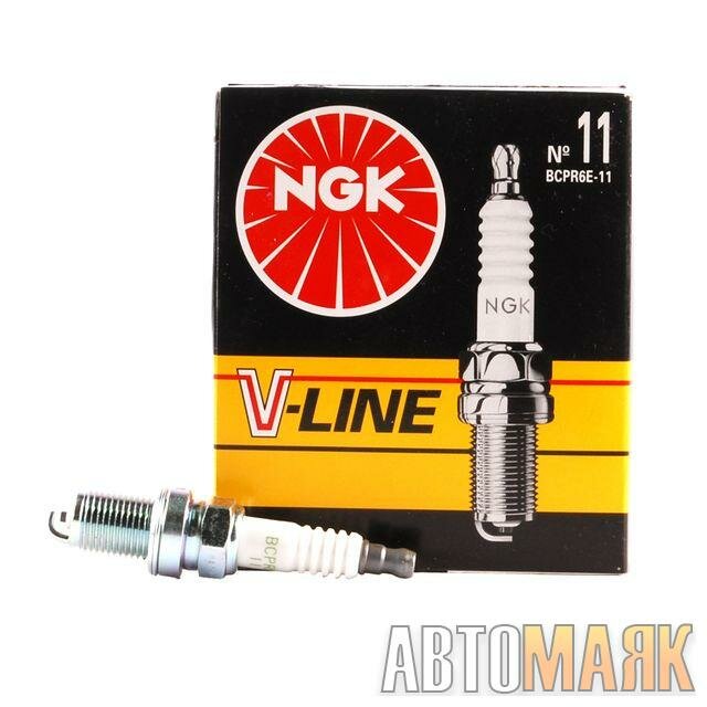 Свеча зажигания NGK V-LINE №11 ВАЗ-2112 инжектор V16 (4 шт)