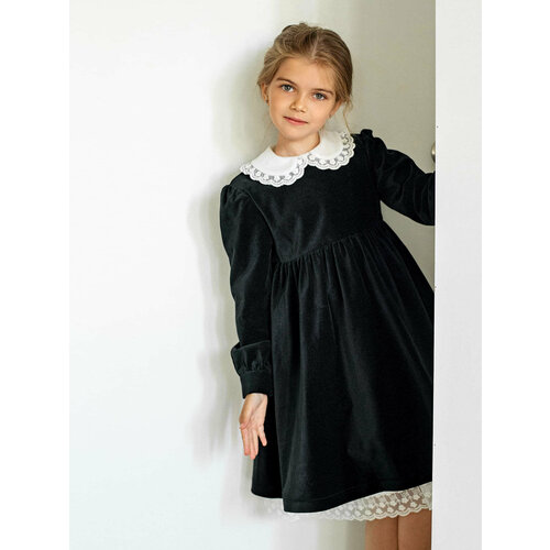 Платье Ole!Twice, размер 146, черный роскошное детское платье клоуна для хэллоуина ярких цветов для девочек женское платье комплекты рождественских праздников карнавальных
