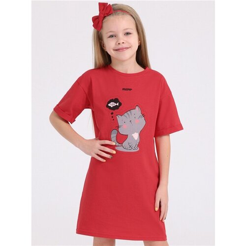 Платье Апрель, размер 54-104, красный, черный футболка апрель размер 54 104 красный