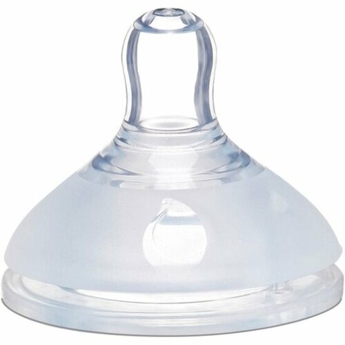 Соска силиконовая Roxy-kids для бутылочек быстрый поток 2 шт 6 мес 500₽