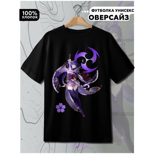 фото Футболка hypnotica, размер l, черный