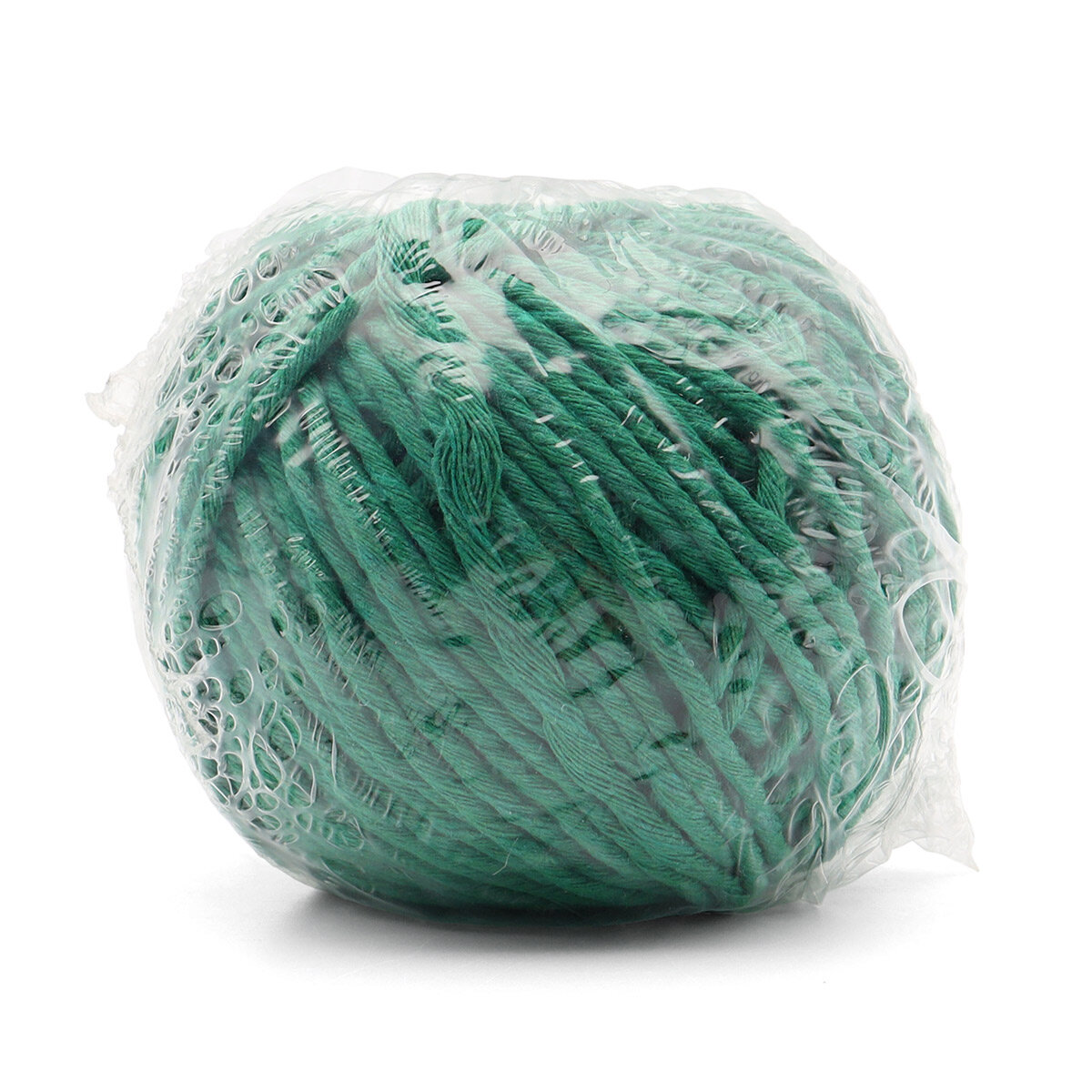 70098 Шпагат х/б 1500 текс, 1,5 мм*50 м, 33 гр, цветной (зеленый) - фотография № 3