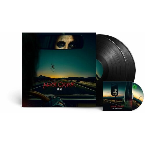 Виниловая пластинка Alice Cooper - Road 2LP+dvd (black) виниловая пластинка alice cooper road 2lp dvd