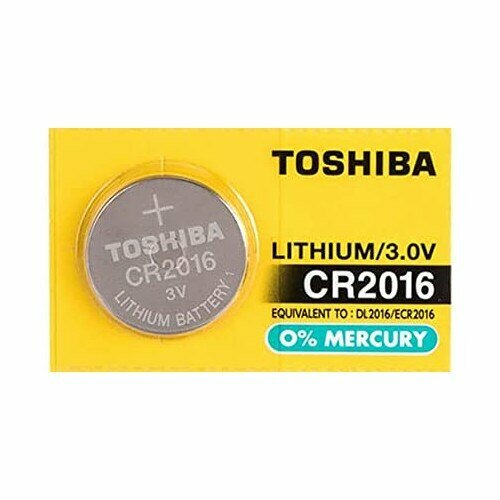 CR2016 Toshiba (Li, 3V) 1шт. батарейка дисковая литиевая optima cr2016 1шт блистер iek abtcr2016opl01 20 упак