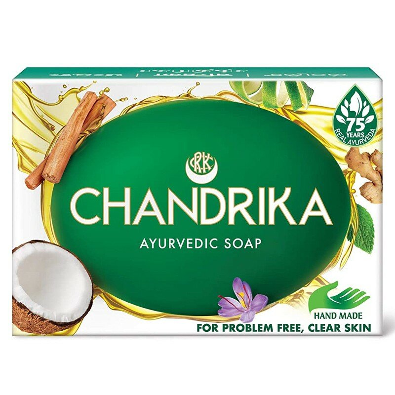 Аюрведическое мыло Чандрика (Chandrika Soap), 75 грамм