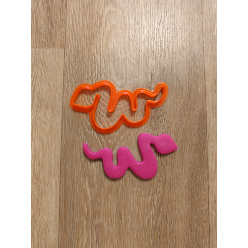 Вырубка для пряника змея 276₽