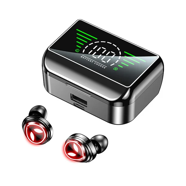 Беспроводные наушники Damix M31 с Powerbank 2000 мАч