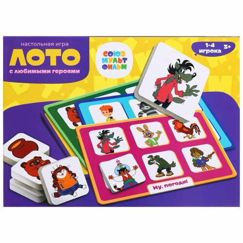 Лото С любимыми героями союзмультфильм 411₽