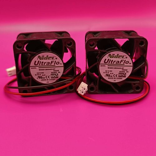 2 шт! Вентилятор для блока питания асика apw9 - NIDEC 40x40 (0,73 A)