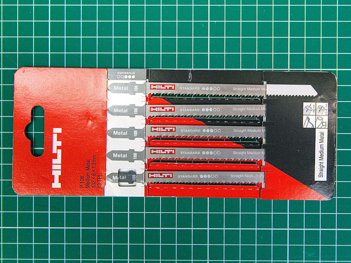 Полотно для лобзика Hilti P 108(5) medium metal (119-01123)