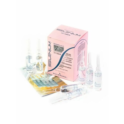 KLERAL SYSTEM Ампулы против выпадения волос Dermin plus Hair Loss Prevention 78 мл Италия 2492₽