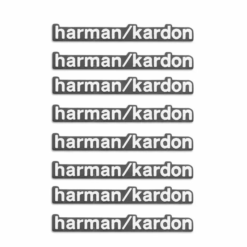 4 шт./8 шт, металлический логотип Harman/Kardon, автомобильный динамик Hi-Fi, аудиодинамик, значок, стерео, эмблема, наклейка, автоаксессуары, 8pcs