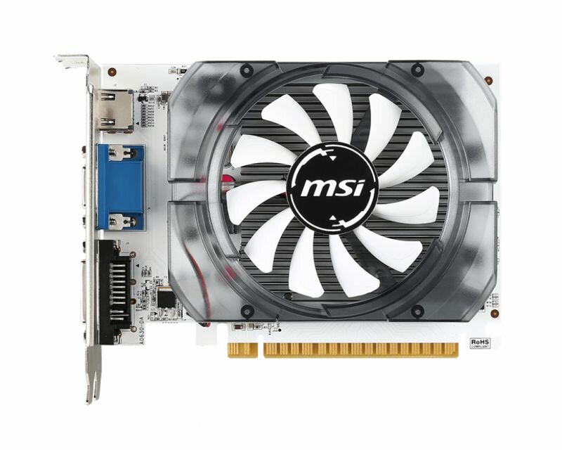 Видеокарта MSI GeForce GT 730 N730-2GD3V3 Ret
