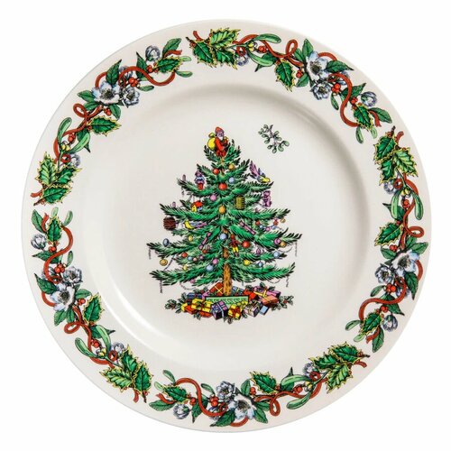 Тарелка закусочная Spode Рождественская ель Эксклюзив 20 см 4400₽