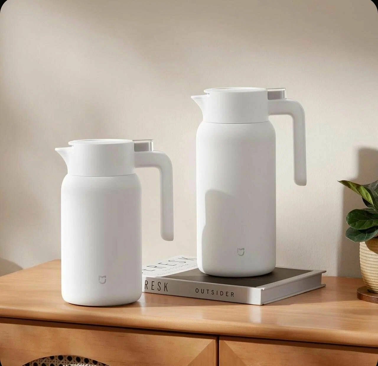 Термокувшин Mijia Thermos Pot 1.5L (MJBWH03PL) белый