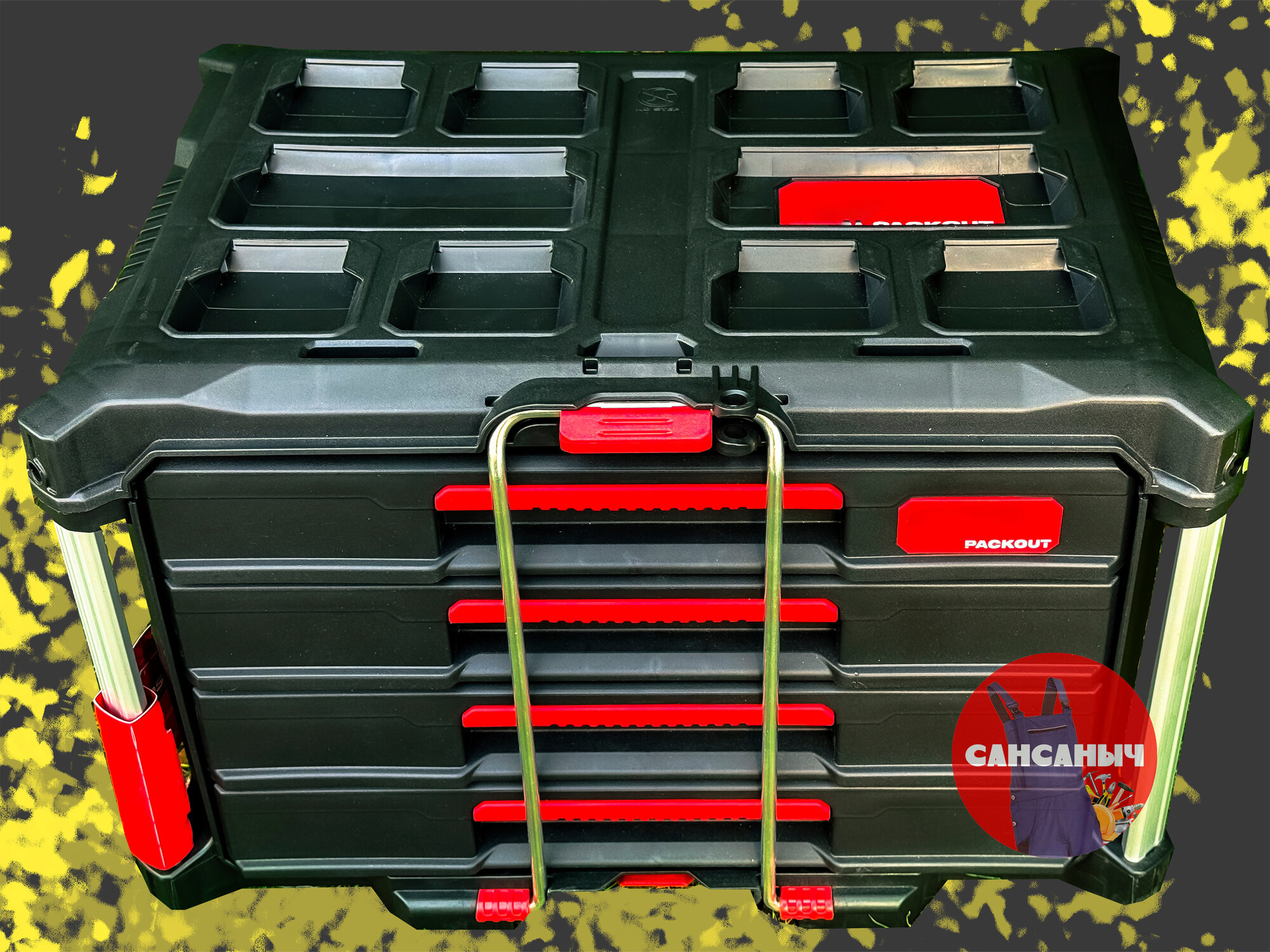 Ящик для инструментов с 4 выдвижными ящиками PACKOUT 4932493189 — фото 1